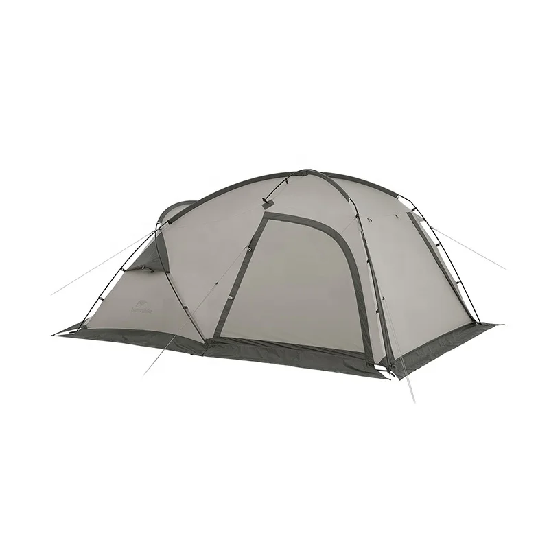 Naturehike One bedroom one living room tent outdoor camping weatherproof 2 persons camping tent with chimney opening