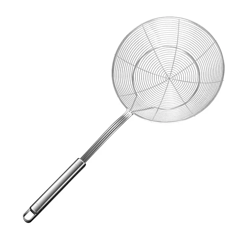

Yjq stainless steel colander lo mein dumplings household kitchen fried balls leak through the net filter blanching