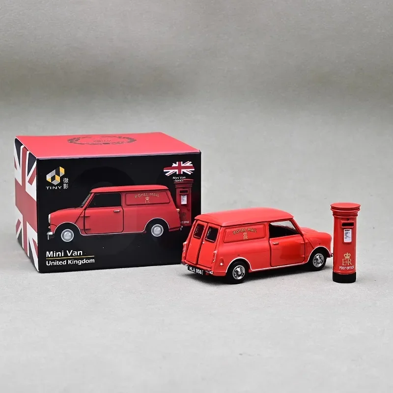 Tiny 1/50 Mini Van United Kingdom ROYAL MAIL Alloy Toy Motor Vehicle Diecast Metal Model Gifts
