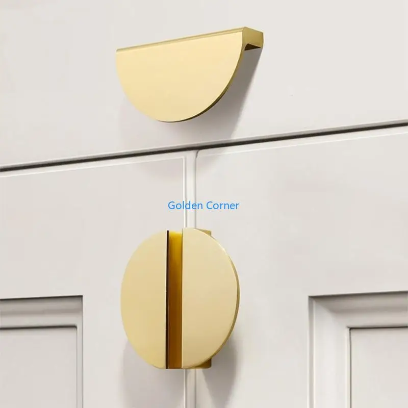 E15D機能アルミニウムハンドルワードローブプルワードローブノブ耐久性クローゼットドア