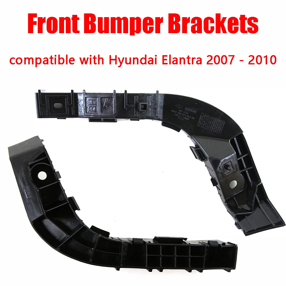 2pcs Front Bumper Bracket Left Right 865132H000, HY1066112 for Hyundai Elantra 2007 2008 2009 2010