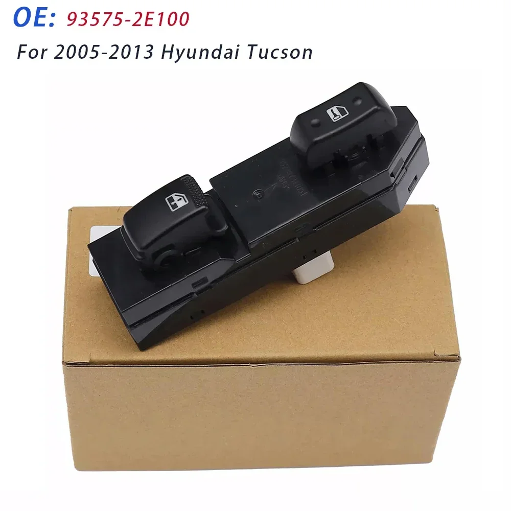 93575-2E100 for 2005-2010 Hyundai Tucson Power Window Switch Lifter Car Front Right Side Door Power Window Control Switch