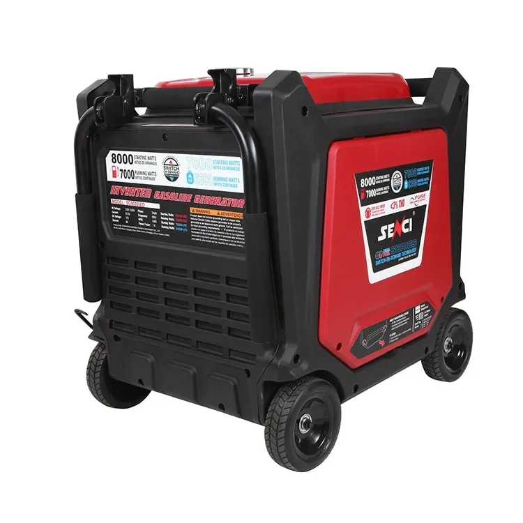 -for High Quality SENCI Silent 7000 Watts Inverter Silent Dual Fuel LPG Generator
