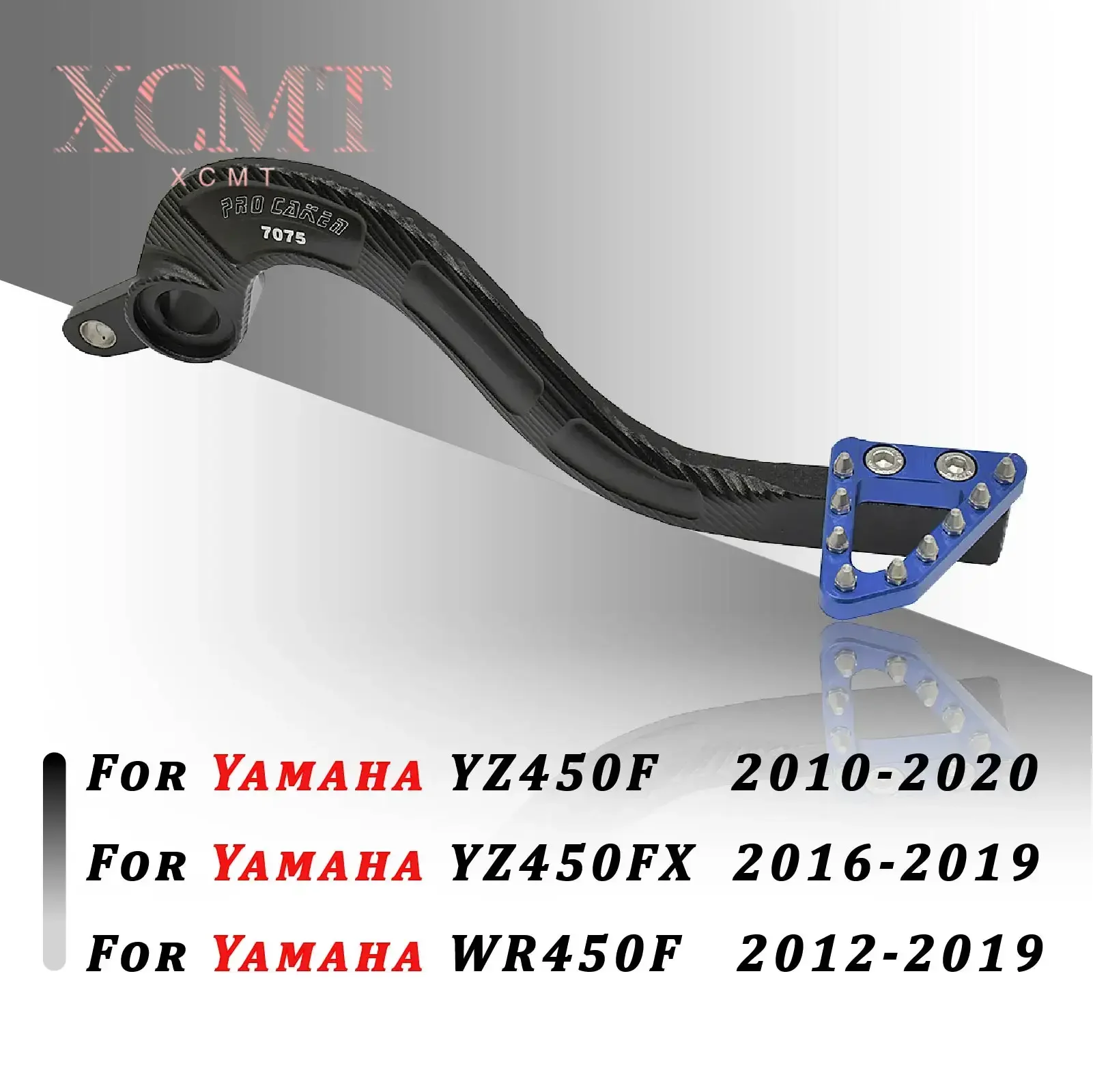 

For Yamaha YZ450F YZ450FX WR450F YZ 450F 450FX 450 F FX WR 2010-2020 MX Motorbike Motocross CNC Aluminum Rear Brake Pedal Lever