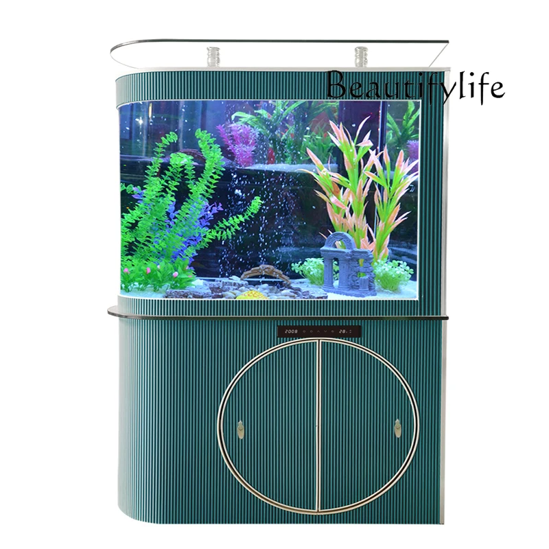 

Lower filter without pipe fittings Bottom filter Dry and wet separation Living room water-free fish tank