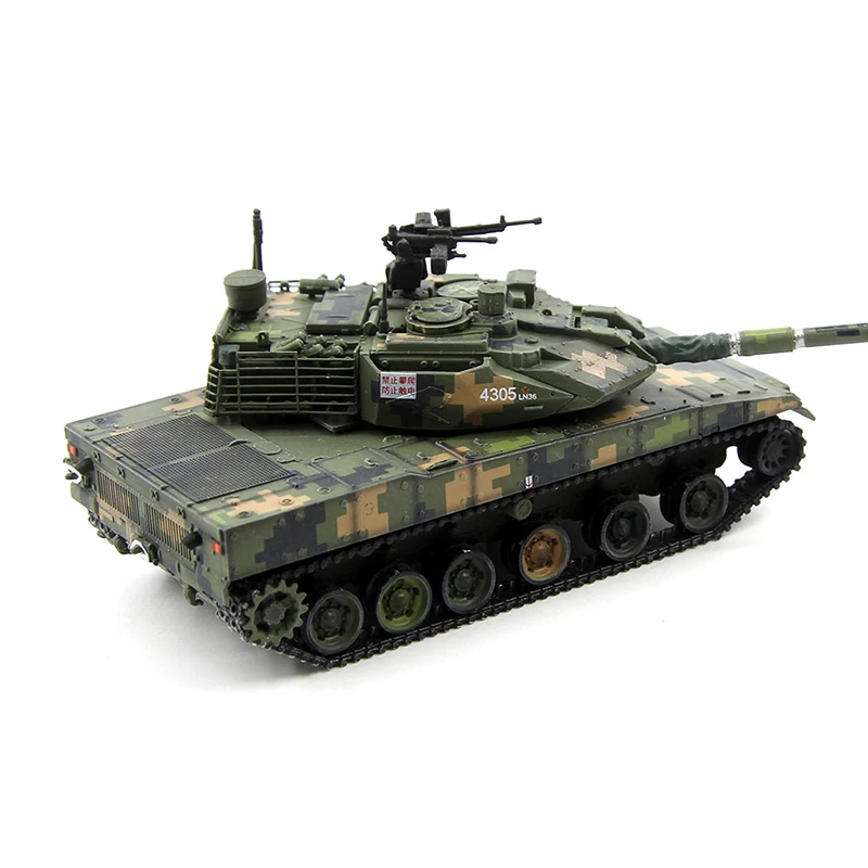 Diecast 1:72 Scale Army ZTQ-15 Light Tank Tracked Fighting Vehicle Finished Model Collection Gift Toys