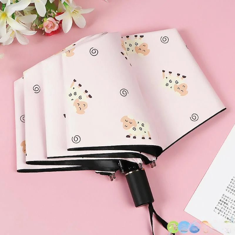 

Портативный автоматический складной зонт с защитой от УФ-лучей, солнцезащитный, непромокаемый, высокая эстетическая ценность, для женщин и студентов, для использования в любое время года