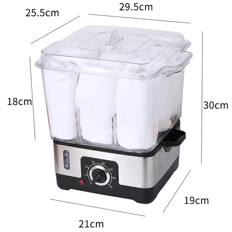 Electric Towel Heating Steamer Towel Fast Heater Portable Towel Quick Heater Commercial Nail Salon Massage Barber Shop