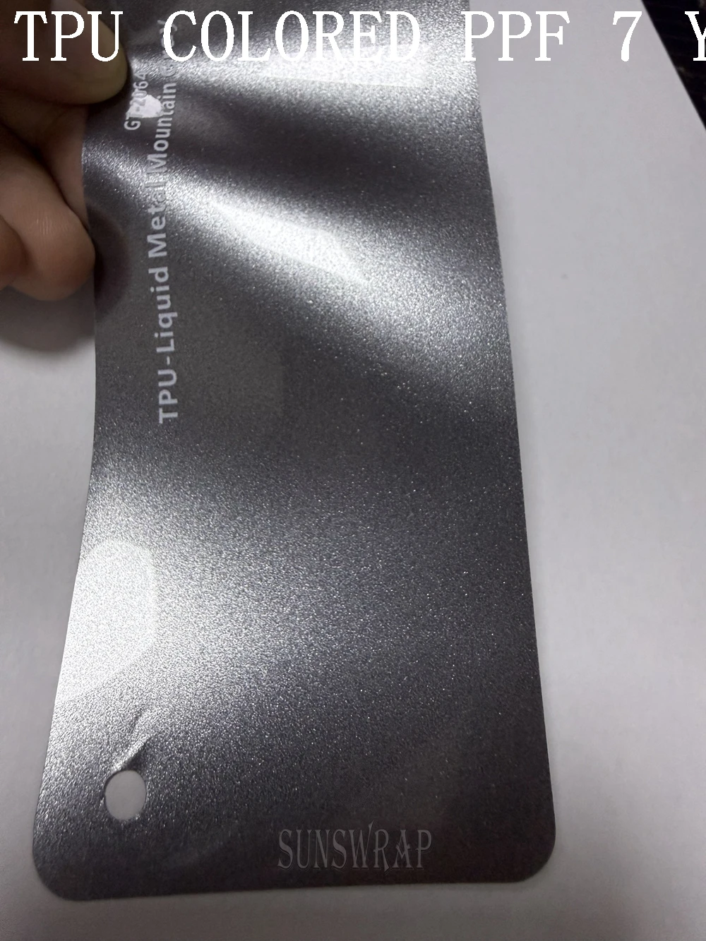 

Liquid Metallic Mountain Gray TPU Color PPF - Wet Application for Cars Planes Boats Yachts | Self-Healing Paint Protection Film