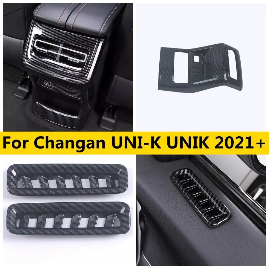 

Armrest Box Rear Air Conditioning Vent AC Outlet Decor Frame Cover Trim For Changan UNI-K UNIK 2021 - 2024 Car Accessories