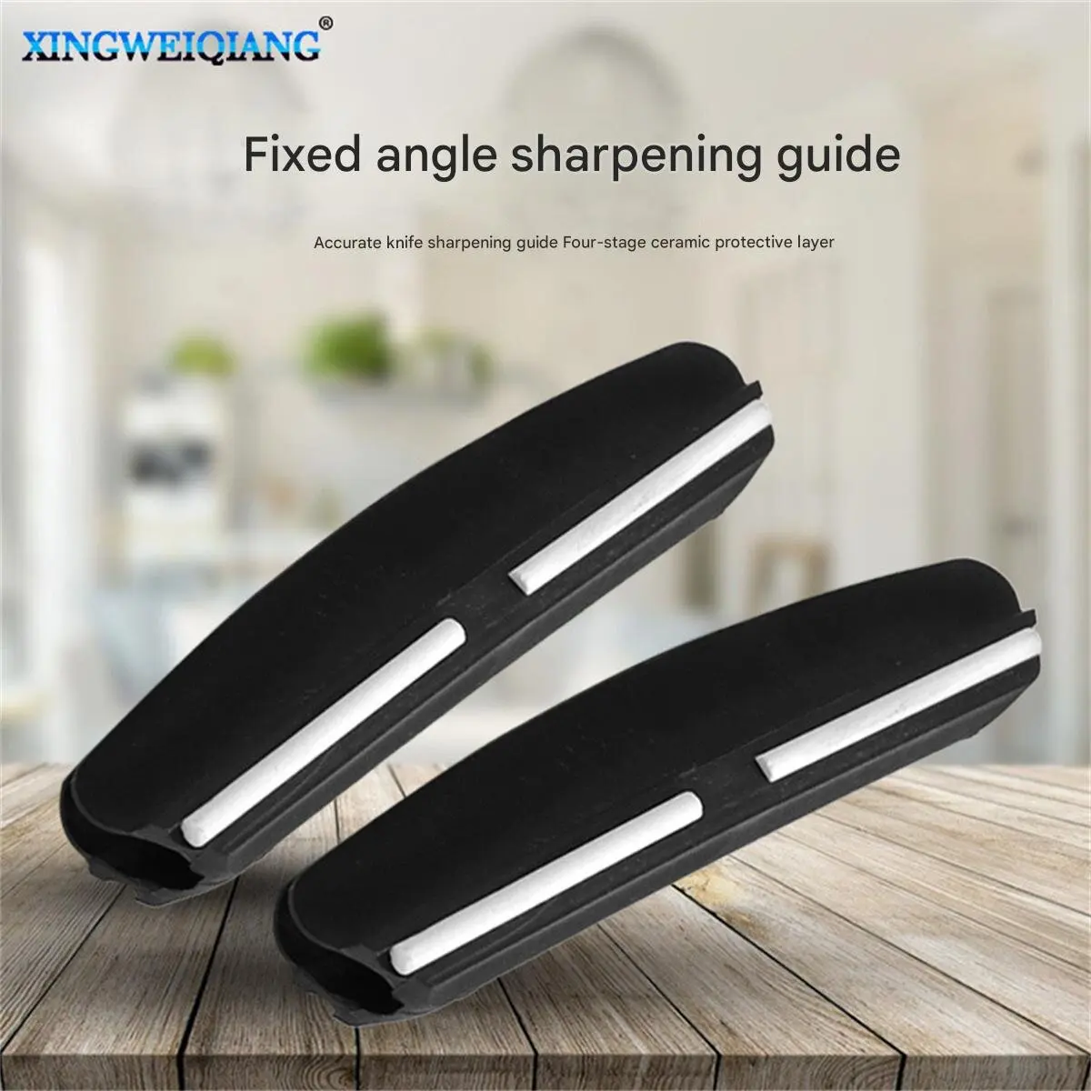 أداة شحذ مساعدة بزاوية بلاستيكية احترافية من حجر المشحذ بزاوية ثابتة ملحقات زاوية شحذ شفرة حادة