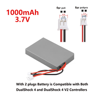 For SONY PS4 PRo Slim LIP1522 Dualshock 4 V1 V2 Wireless Controller Playstation GamePad 1000mAh Rechargeable Battery