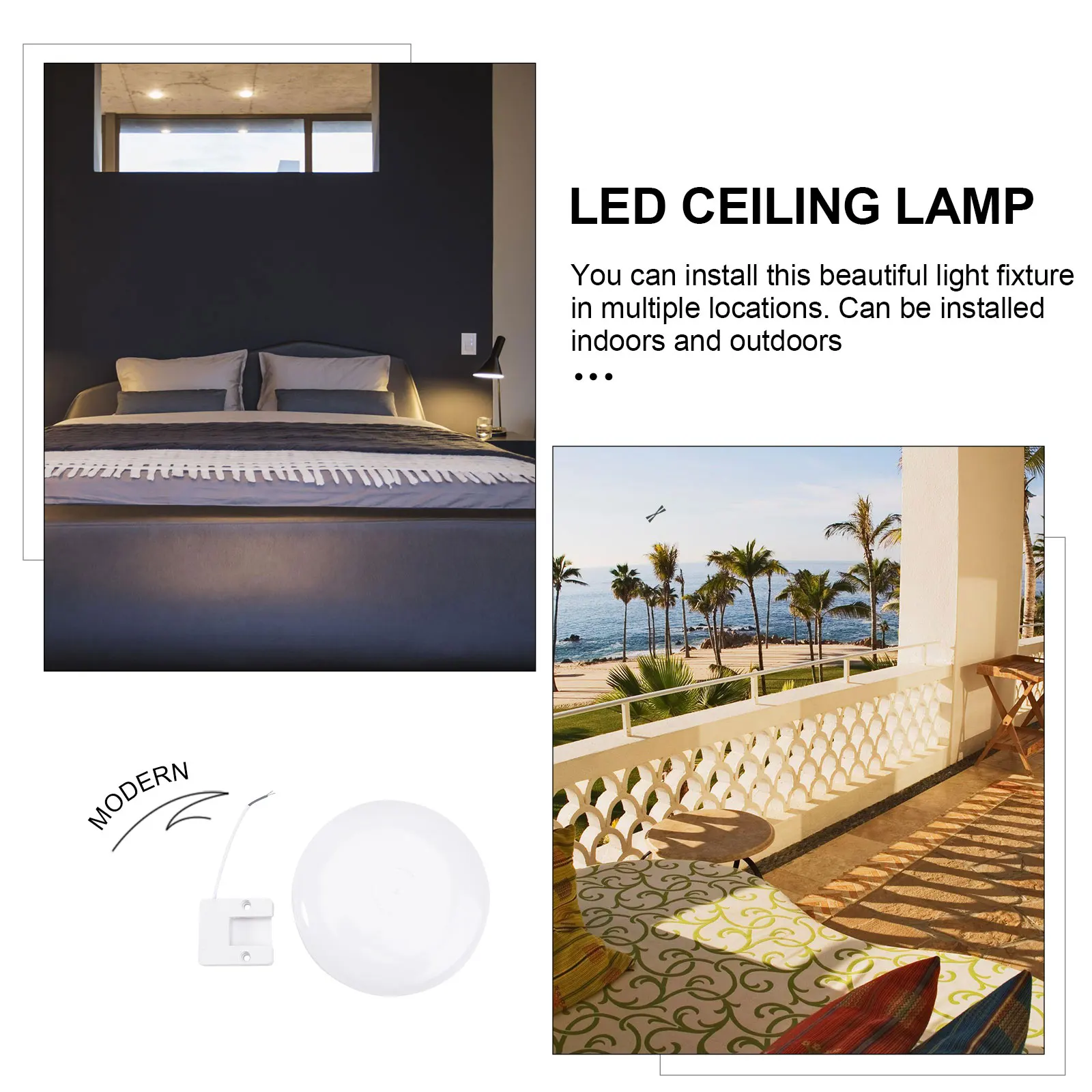 

24W Round Led Ceiling Light Panel Lamp For Home Hotel Bedroom Living Room Energy Saving Lighting Decorative Lamp