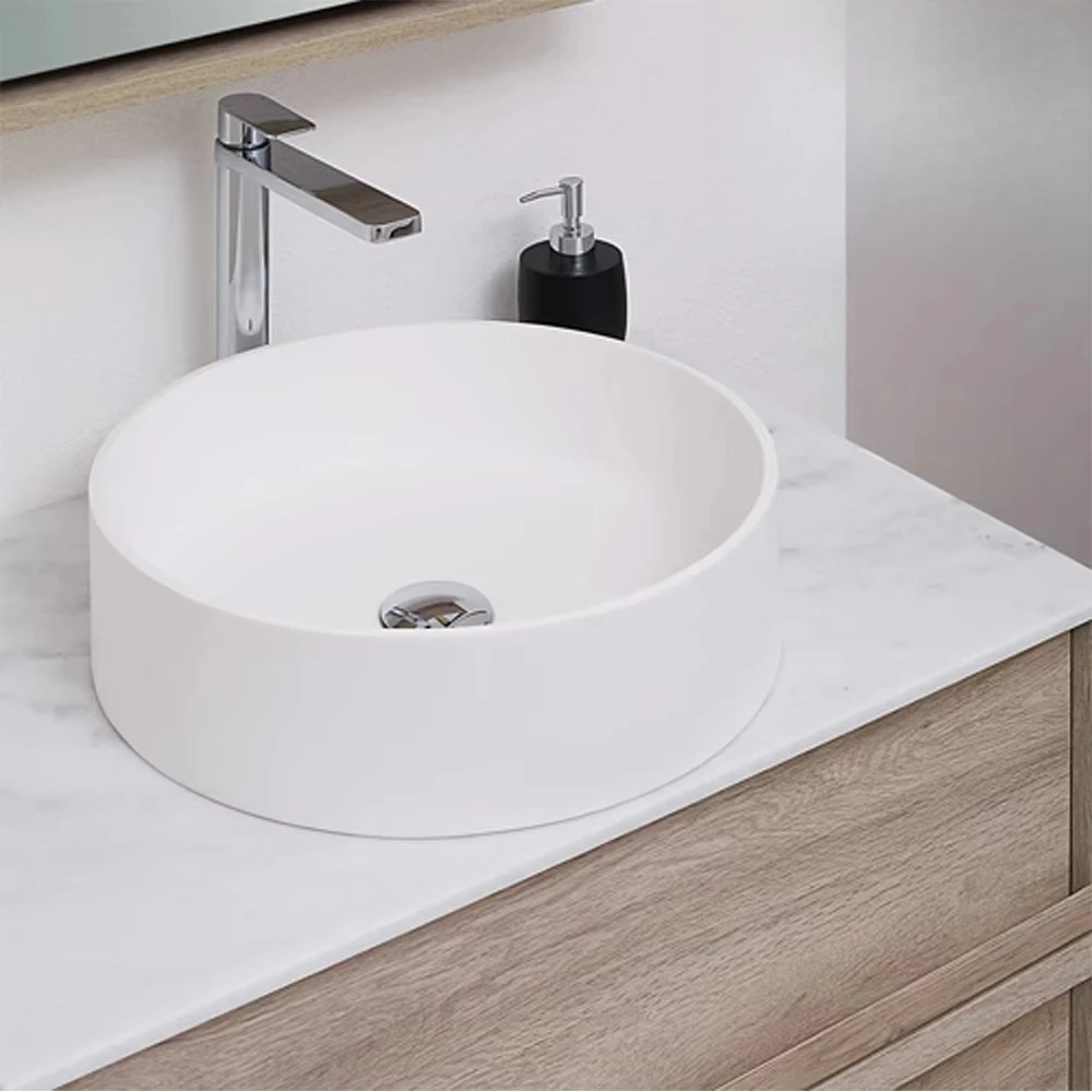 Solid Surface Factory Price Italy Design Color/Size/Shape Customized Simple Bathroom Modern Over Toilet Storage Bathroom Shelves