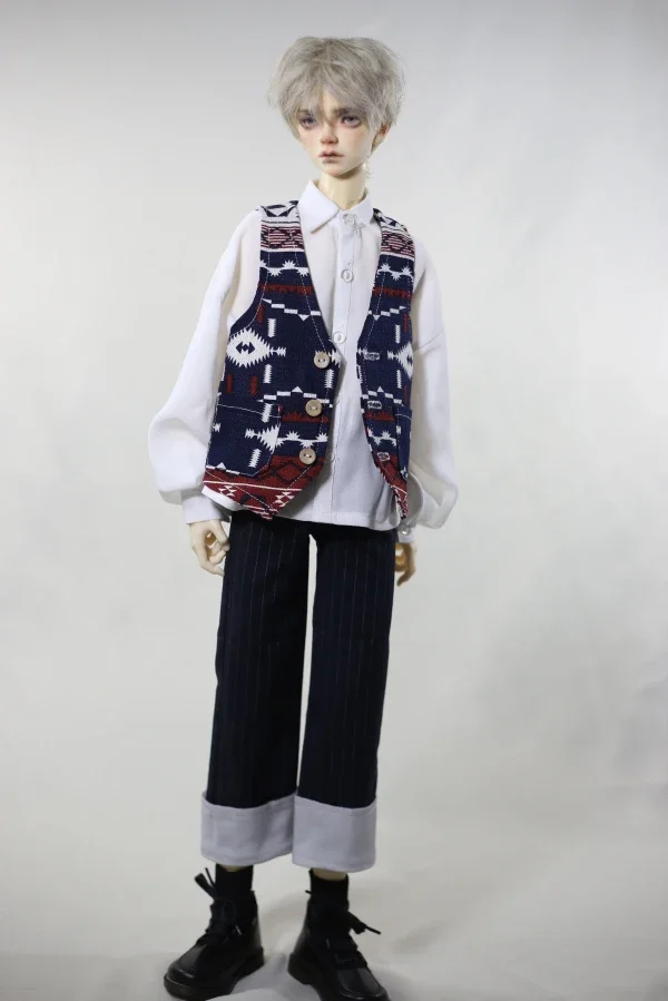 D04-B041 children handmade toy 1/3 1/4 SD10 Uncle68 73 Doll BJD/SD  doll Accessories Layer with a waistcoat 1pcs