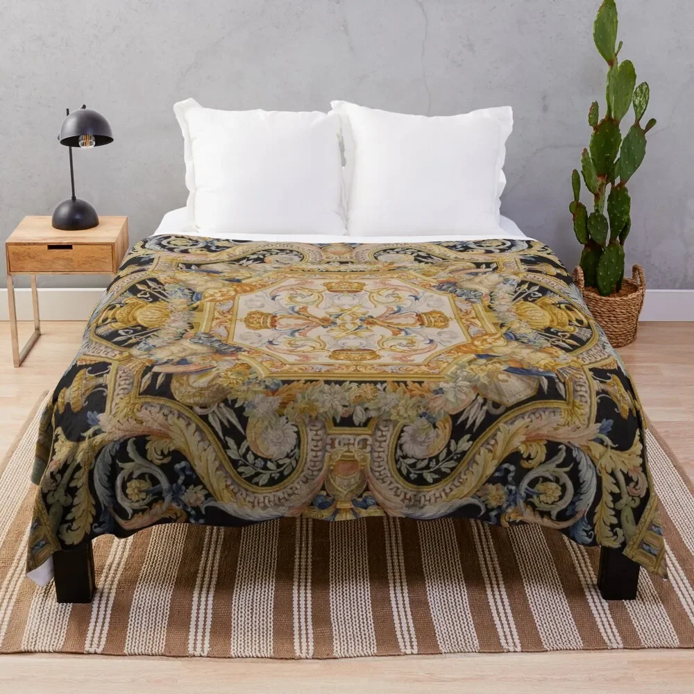 

Baroque Madness Throw Blanket Soft Plush Blanket as Housewarming Gift