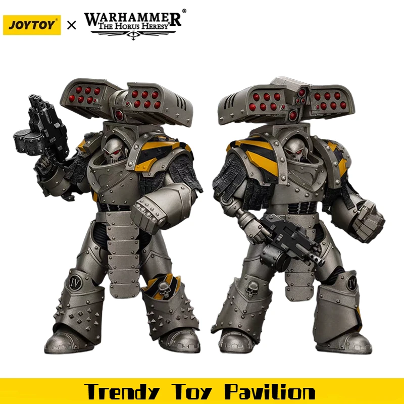 【24-Hour Shipping】JOYTOY Warhammer 40K Iron Warriors Tyrant Siege Master Terminator with Rocket Launcher 1/18 Action Figure view 6