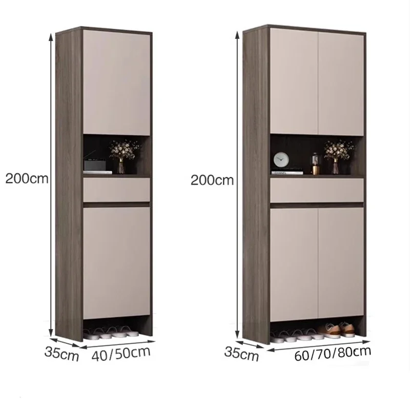 Industrial Mirrored Creative Shoe Cabinet Strong Minimalist White Contemporary Shoe Cabinet Schuhschrank Household Furniture