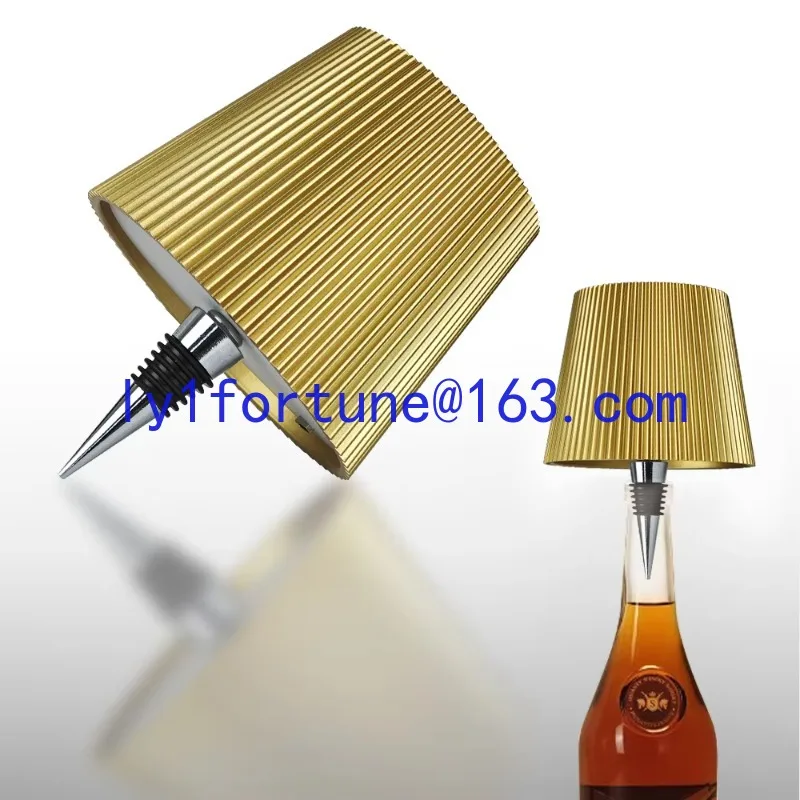 

Hot-selling, wireless bottle lamp cordless home decoration bottle cap desk lamp adapts to different types of wine bottles