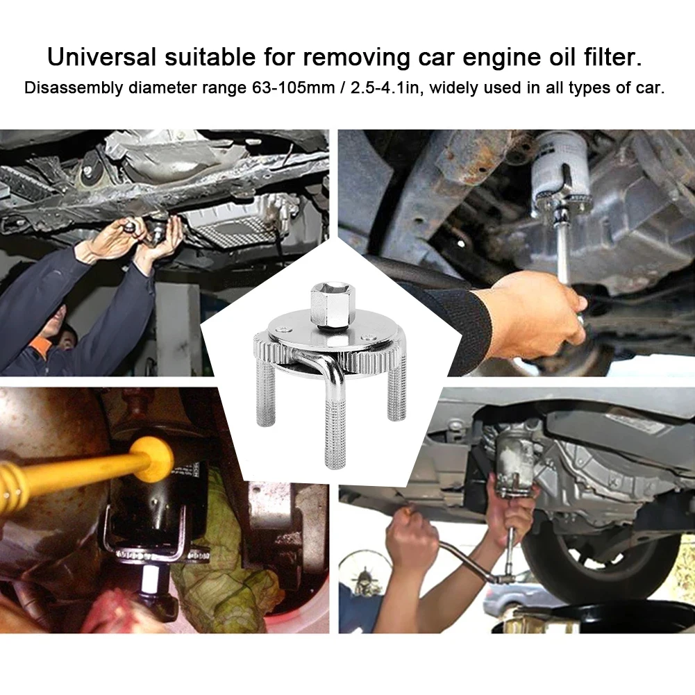 Oil Filter Wrench For Car Universal Adjustables Automotive Car Oil Filter Wrench Wrench Auto Tool