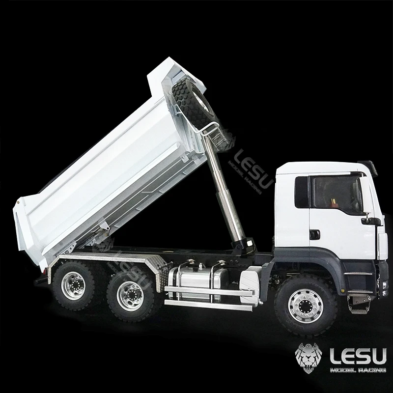 

Outdoor Toys 1/14 Lesu Man 6*6 Front Cylinder Rc Hydraulic Dumper Truck Remoted Tipper For Tamiyaya 1/14 Model Gift Th02557-Smt8