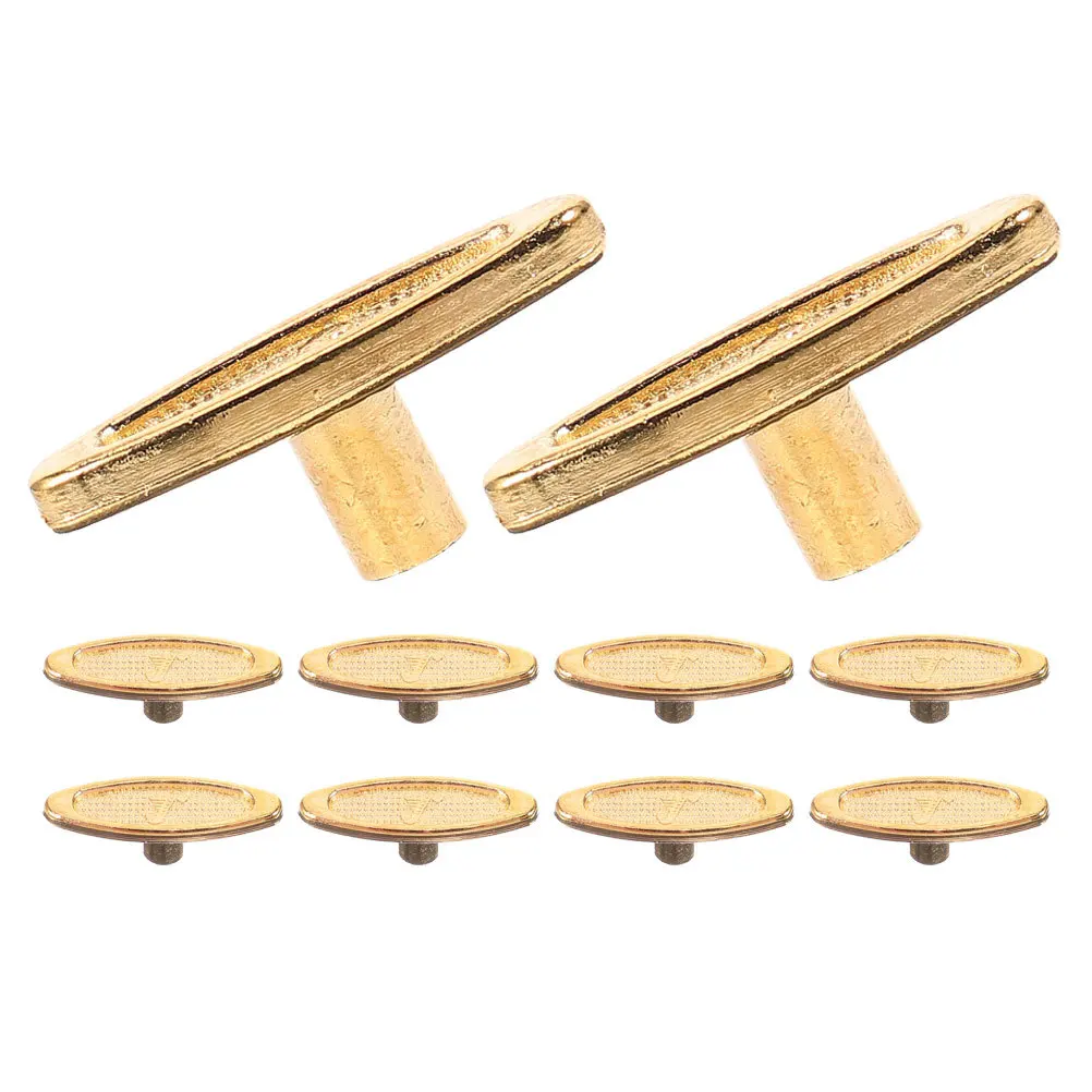 

10pcs Music Box Replacement Keys Metal Winder For Diy Windup Jewelry Craft Projects Lightweight Iron Material Easy Install