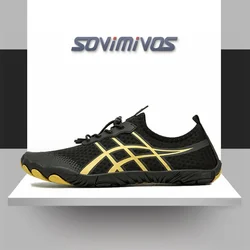 SOVIMIVOS Unisex Beach Water Shoes Quick-Drying Swimming Aqua Shoes Seaside Slippers Surf Upstream Light Sports Water Sneakers