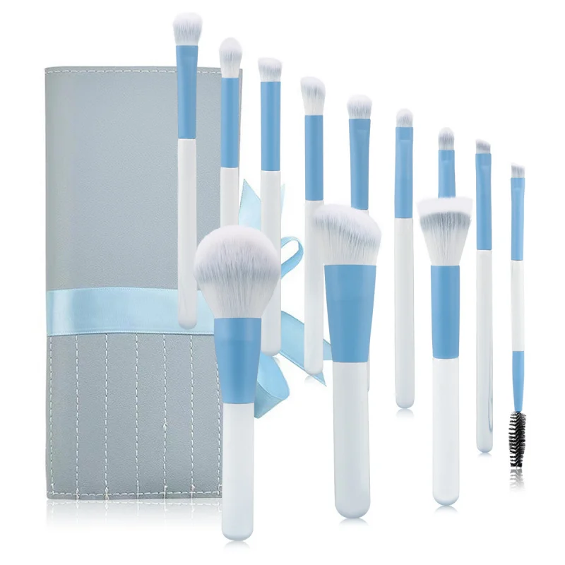 12Qingkong فرشاة للمكياج مجموعة كاملة فرشاة المخفي فرشاة شفرة كحل فرشاة فضفاضة فرشاة لمساحيق التجميل أدوات التجميل