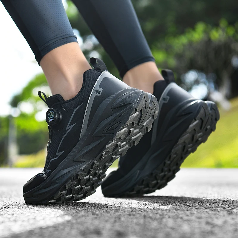 Mens Sneakers Outdoor Casual Running Shock Absorbing Athletic Training Shoes Men's and Women's Marathon Running Shoes