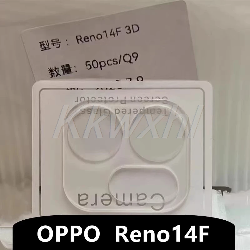 2 قطعة 9H ثلاثية الأبعاد عدسة الكاميرا فيلم ل ممن لهم Reno14 F 5 جرام Reno14F Reno14Pro رينو 14 برو 14F CPH2743 الزجاج المقسى الخلفي حامي غطاء