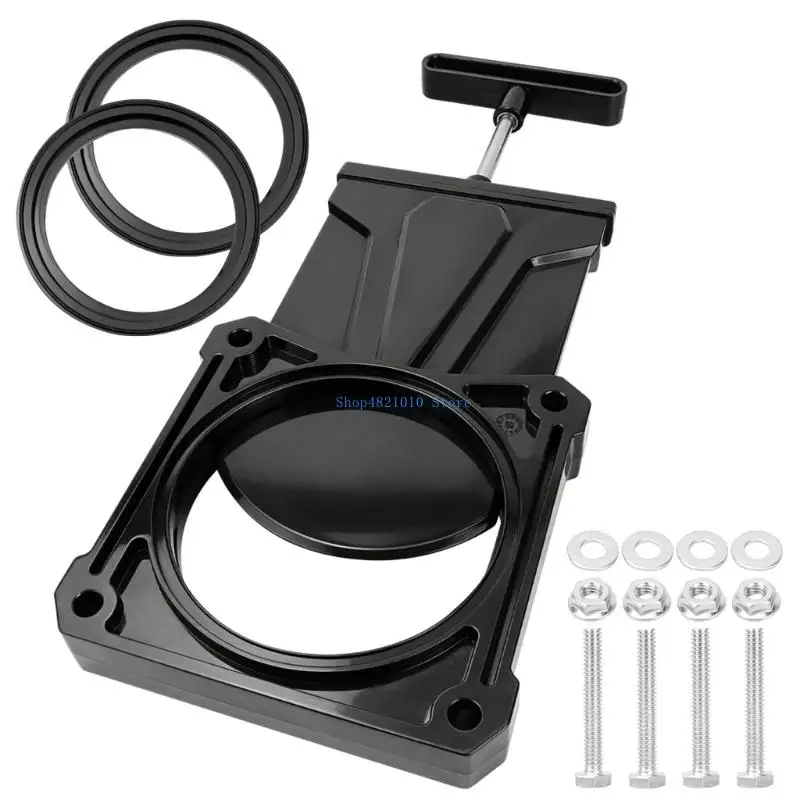 T3LF High Performances Motorhome Sewer Gate Valves ABS Construction Dump Valves Permanent Gate Upgrades Designed for All Weather
