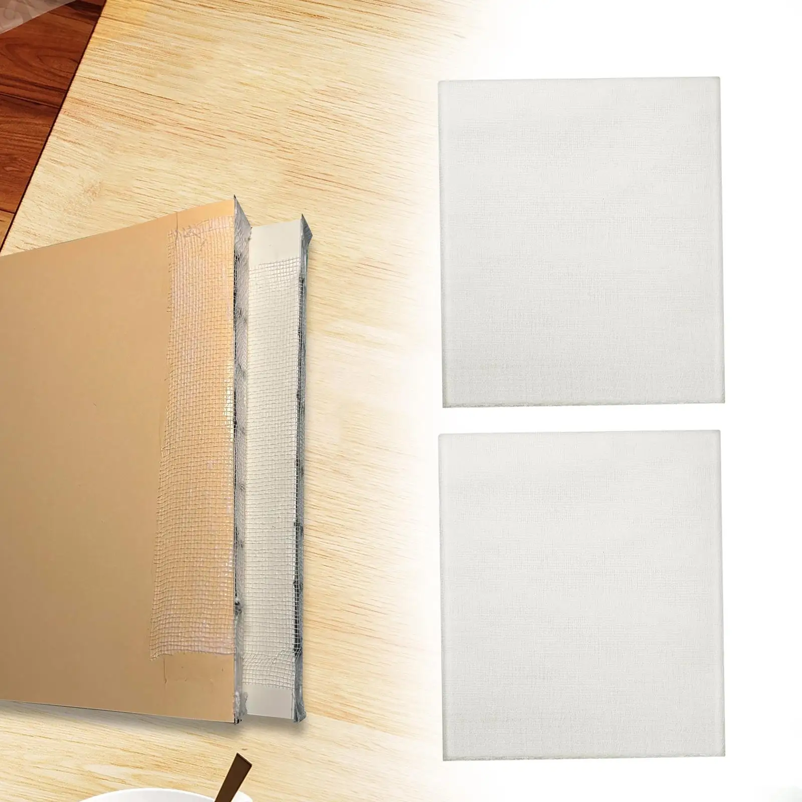 

2Pcs/Set Book Binding Cloth Kits Book Repair Cloth Strong Fabric Cloth Supplies Book Making for Repairing Binding Old Books