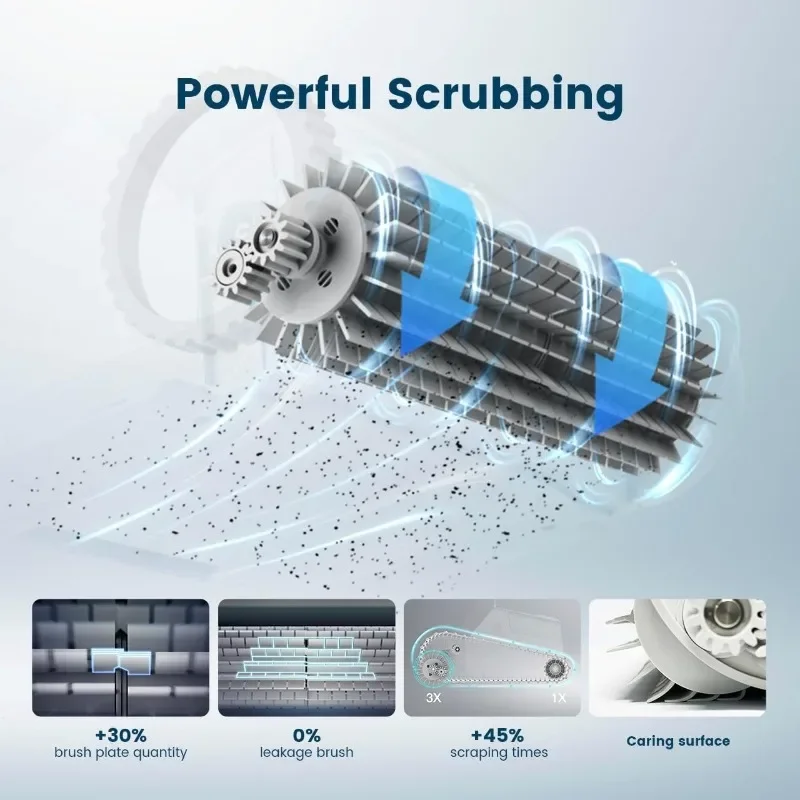 Aspirapolvere robot per piscina Wireless, adatto per piscine sotterranee, arrampicata su parete, navigazione intelligente, aspirazione forte