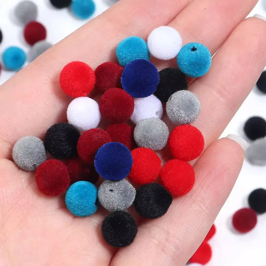 

500 г/лот, круглые бархатные бусины из смолы, свободные бусины-разделители, бусины для изготовления ювелирных изделий, оптовая продажа, DIY ожерелье, браслет, аксессуары