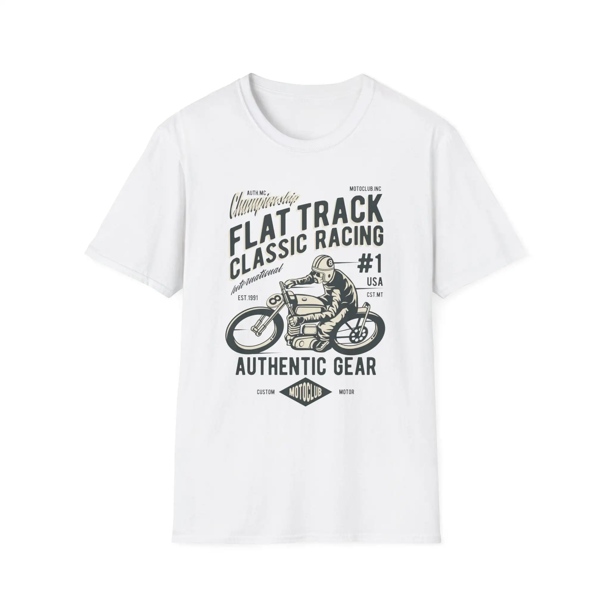 

Motorcycle 1 Softstyle T Shirt