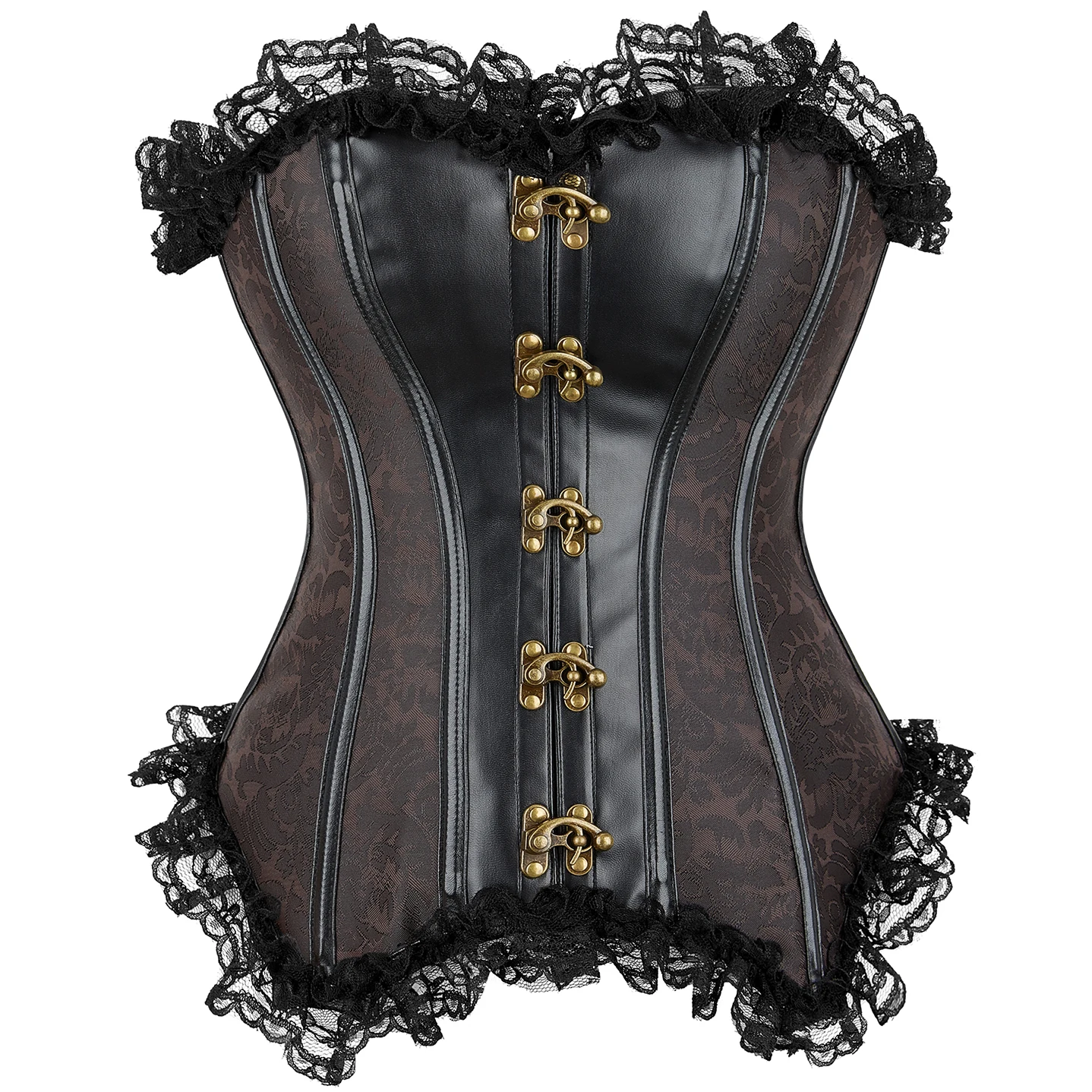 

Steampunk Corset Top Sexy Bustiers and Corsets Overbust Corselet Slimming Modeling Strap Steel Bone Corset Belt Shapewear Women