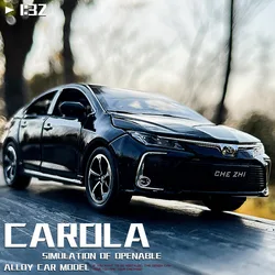 1:32 TOYOTA Corolla Alloy Car Model Diecasts & Toy Metal Vehicles Car Model Simulation Sound and Light Collection Kids Toy