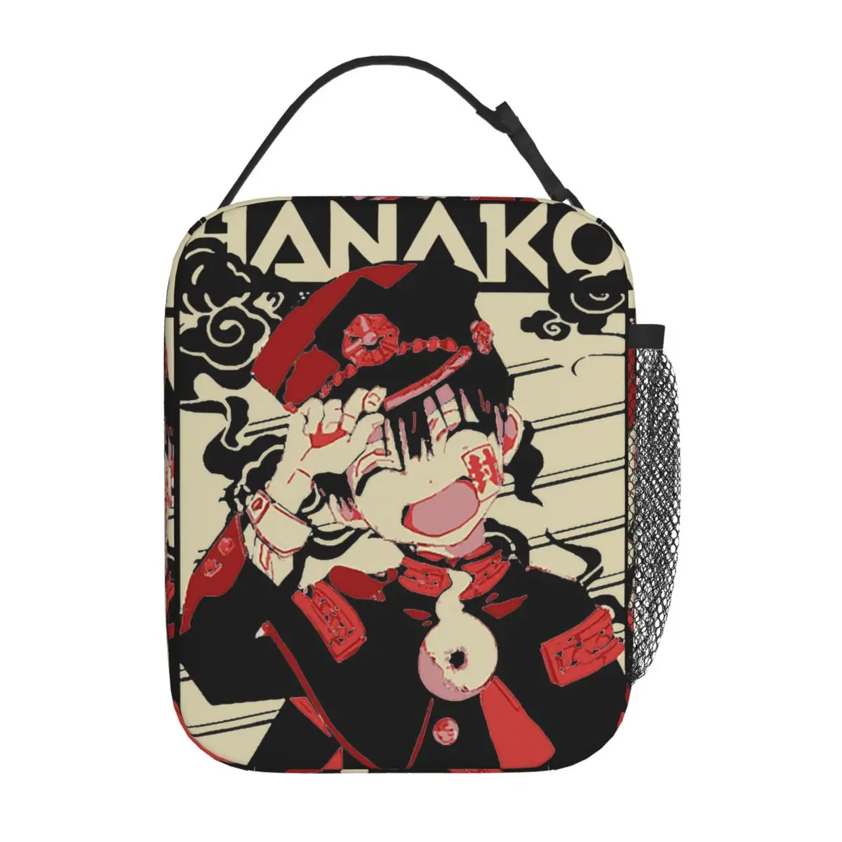 Hanako Kun Insulated Lunch Bags Cooler Bag Reusable Meal Container Toilet Bound Leakproof Tote Lunch Box Food Storage Bags