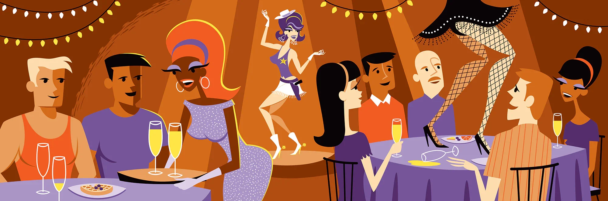 Josh Agle SHAG Fine ,Art Picture Print Silk Poster Living Room Decor ,Home Wall