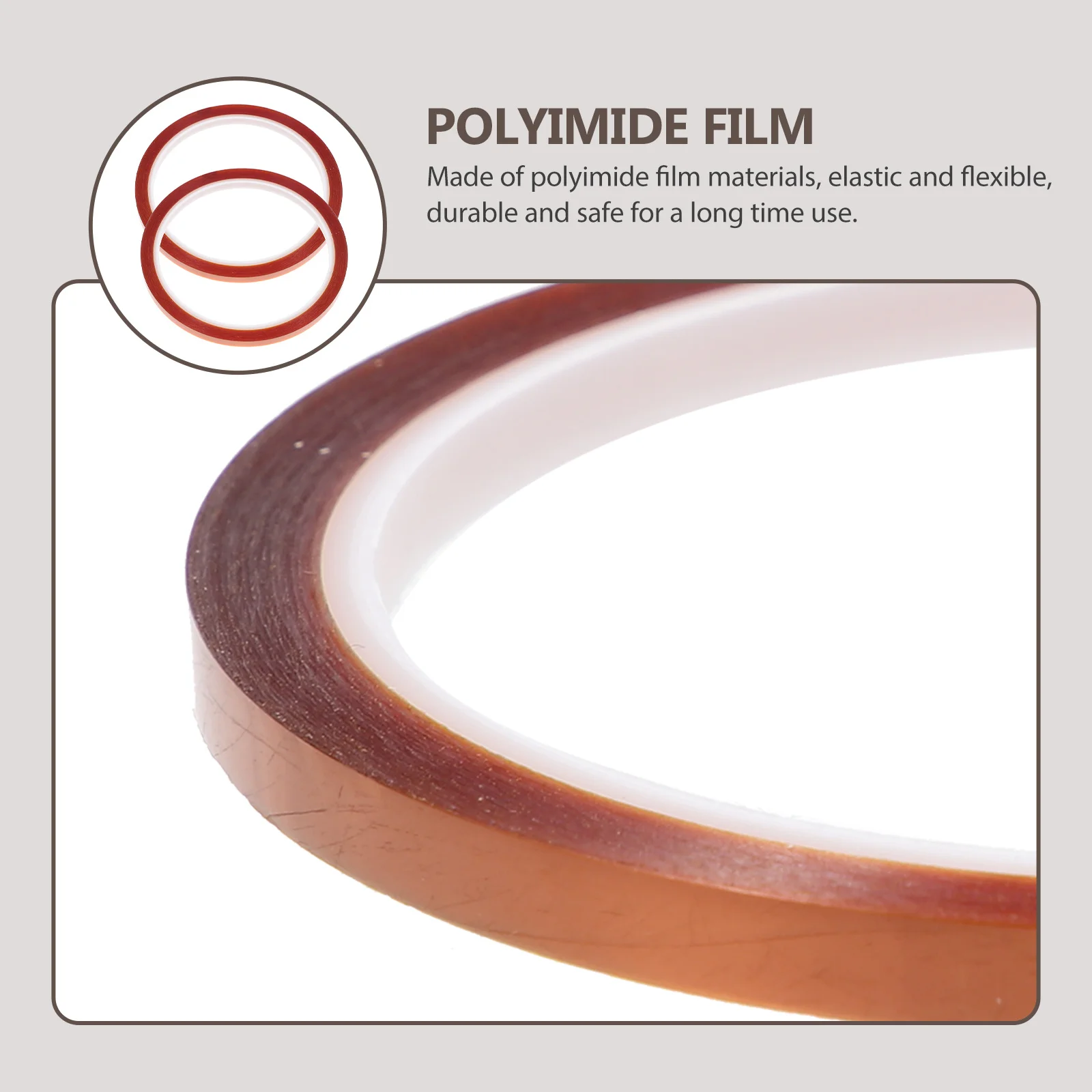 

Professional Sublimation Tapes Heat Resistant Polyimide Film Tape Strong Adhesive Uv Acid Alkali Oil Moisture Abrasion