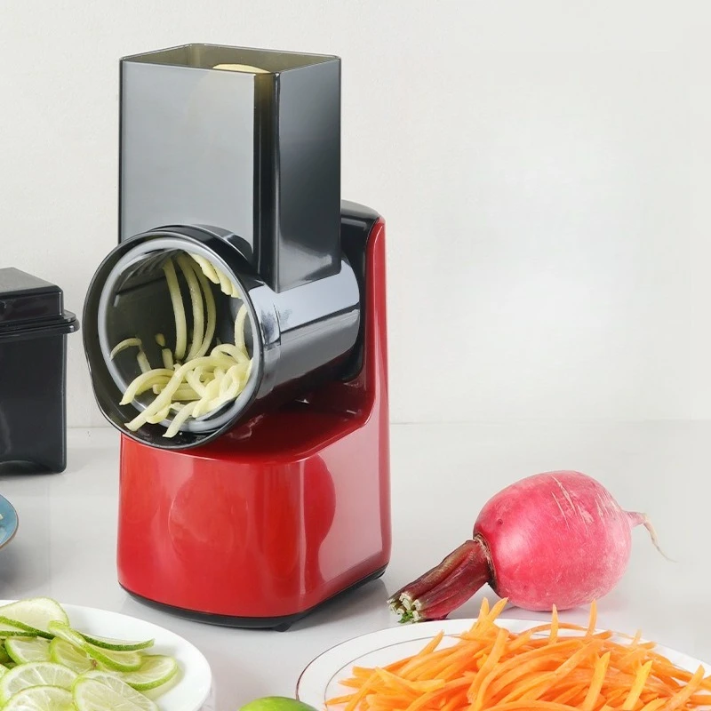 

Electric Storm Vegetable Cutting Artifact Multifunctional Household Roller Silk Wiper Potato Shredder Slicer
