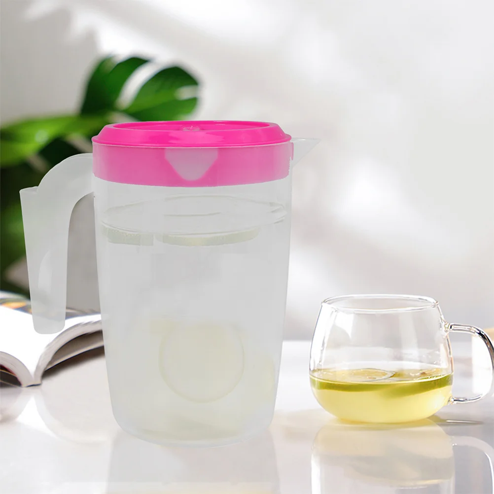 

2Pcs 1L Cold Water Kettle Set Easy Ice Tea Pitcher Large Capacity Fridge Home Use Cold Water Kettle Set