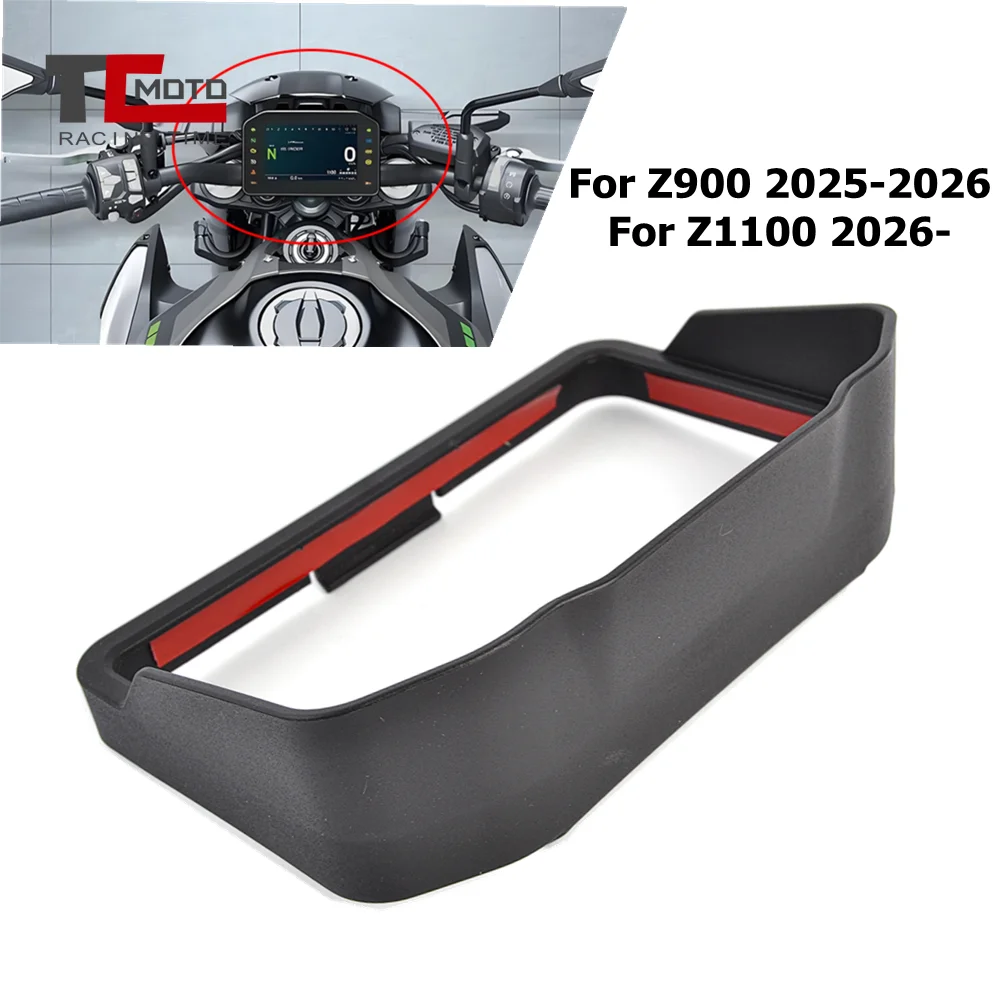 Z900 Z1100 Instrumentenabdeckung Sonnenblende Messgeräte-Schutz für Kawasaki Z900 Z 900 2025-2026 Z1100 2026+