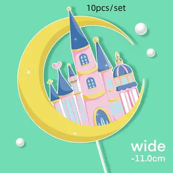 10 最佳銷售 城堡蛋糕裝飾 - №1