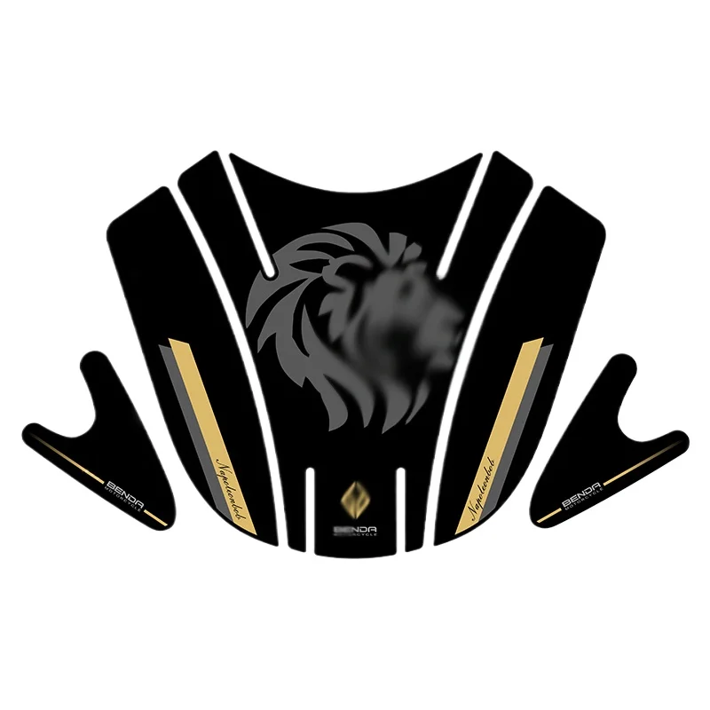 

FOR Benda Napoleon 450 Motorcycle Tank Pad Protector Leather Frosting Sticker Decals Accessories