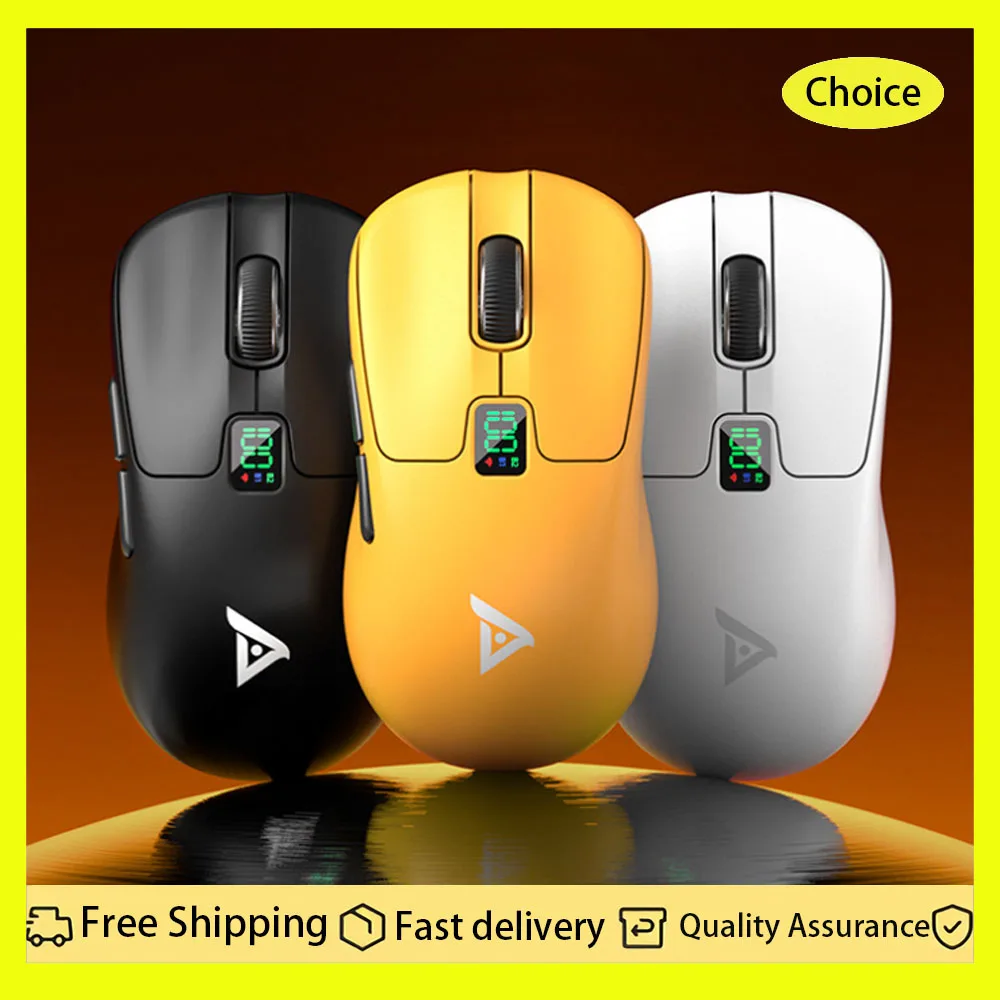 

Беспроводная Bluetooth-мышь на заказ, макро, три режима, киберспортивная игровая офисная техника с зарядным дисплеем, аксессуары для компьютерной мыши