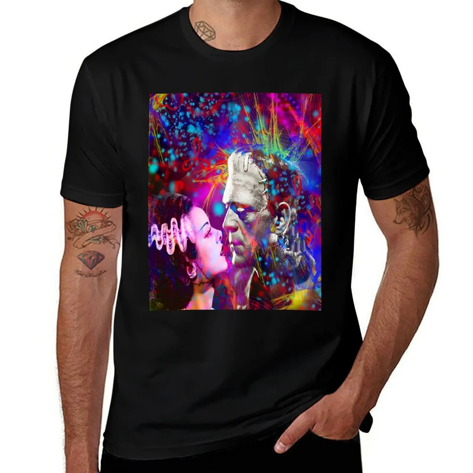 

Frankenstein`s Bride T-Shirt graphic t shirts for man man t shirt cotton t shirt man cotton T-shirt