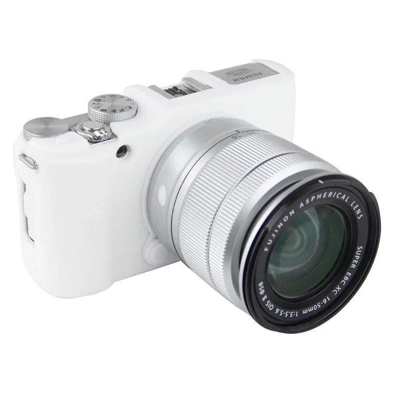 For FujiFilm Fuji XA2 XA1 XM1  Soft Silicone Rubber Armor Skin Case Bag Camera Protector Body Cover Camera Bag Accessories