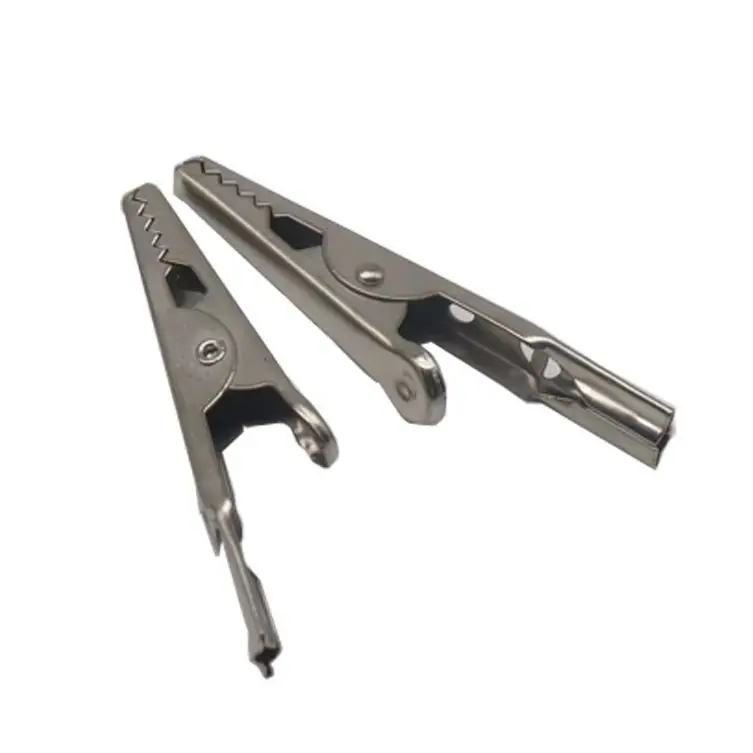 【2PCS】 10A 1000V Alligator Crocodile Test Clip Clamp For Multimeter Tester Probe Crocodile Clip