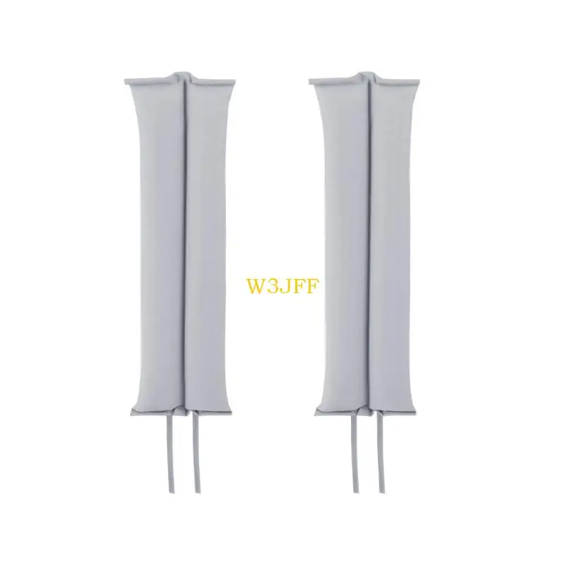 قطعتان من بطانات الحماية السميكة من W3JF لقضبان السرير تمنع مخاطر الانحباس